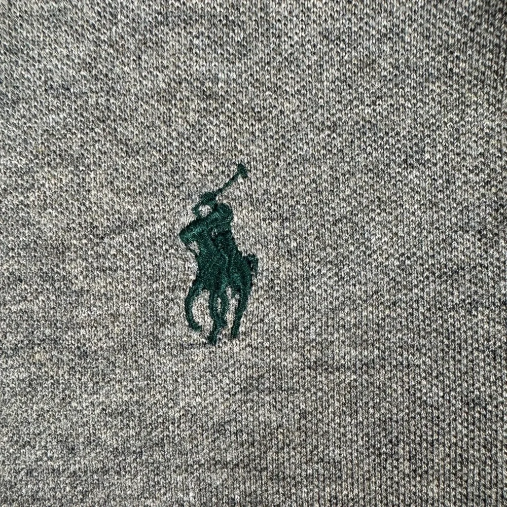 Polo Ralph Lauren Polo Shirt‎ Mens 2XL Gray Long Sleeve Embroidered Pony Cotton